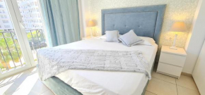 Beautiful bedroom with private bathroom